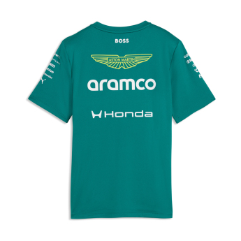 Aston Martin női póló green official Teamline Replica F1 Team 2026