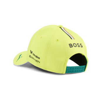 Aston Martin baseball sapka Fernando Alonso #14 yellow official Teamline Replica F1 Team 2026