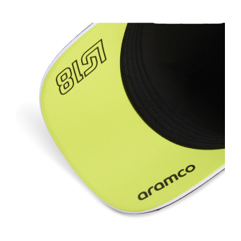 Aston Martin baseball sapka Lance Stroll black F1 Team 2026