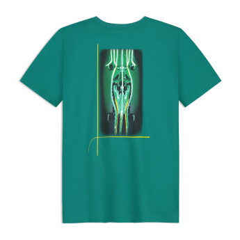 Aston Martin férfi póló Car Graphic green F1 Team 2026