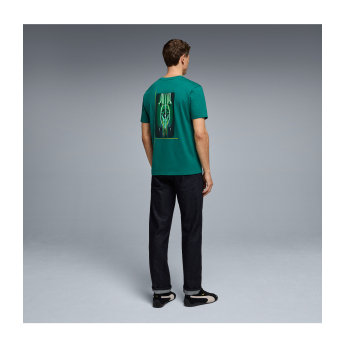 Aston Martin férfi póló Car Graphic green F1 Team 2026