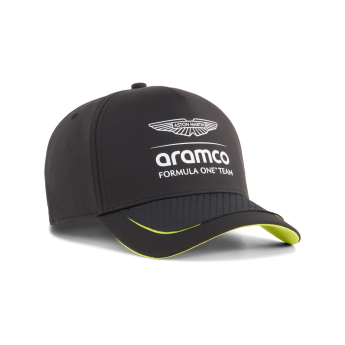 Aston Martin baseball sapka logo black F1 Team 2026