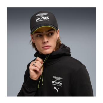Aston Martin baseball sapka logo black F1 Team 2026