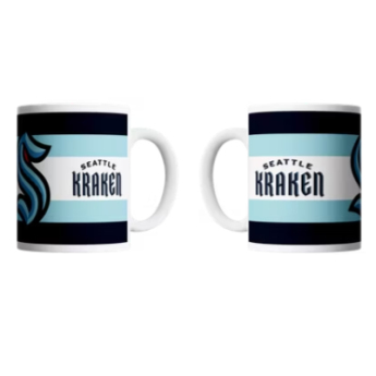 Seattle Kraken bögre Stripes (330ml)