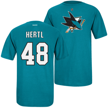 NHL tričko Tomáš Hertl #48 San Jose Sharks - zelené