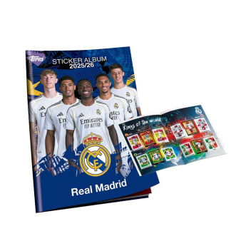Real Madrid matrica szett complete with album 2025/26