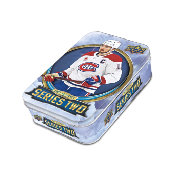 NHL dobozok NHL hokikártyák 2025-26 Upper Deck Series 2 Tin Box