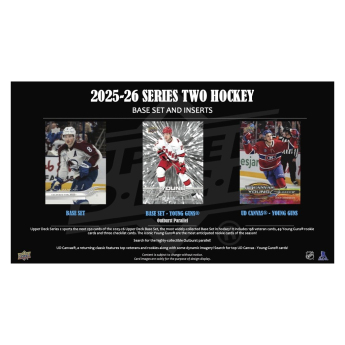 NHL dobozok NHL hokikártyák 2025-26 Upper Deck Series 2 Tin Box