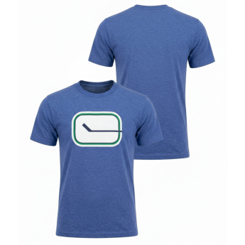 Vancouver Canucks férfi póló Tek Patch blue