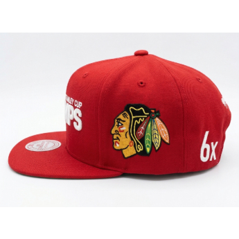 Chicago Blackhawks baseball flat sapka Winners Circle Snapback red