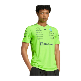 Mercedes AMG Petronas férfi póló Set Up green F1 Team 2025