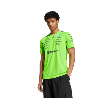Mercedes AMG Petronas férfi póló Set Up green F1 Team 2025