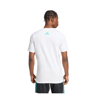 Mercedes AMG Petronas férfi póló Logo white F1 Team 2025