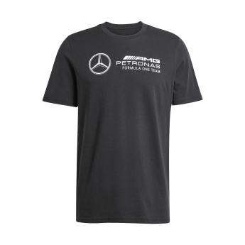 Mercedes AMG Petronas férfi póló Logo black F1 Team 2025