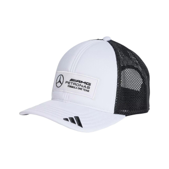 Mercedes AMG Petronas baseball sapka Logo Trucker white F1 Team 2025