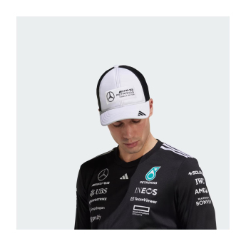Mercedes AMG Petronas baseball sapka Logo Trucker white F1 Team 2025