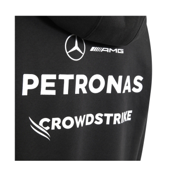 Mercedes AMG Petronas gyerek kapucnis pulóver black official Teamline Replica F1 Team 2026