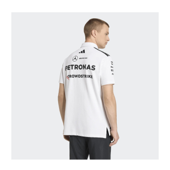 Mercedes AMG Petronas pólóing white official Teamline Replica F1 Team 2026