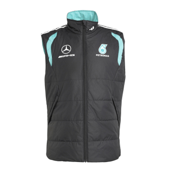 Mercedes AMG Petronas férfi mellény black F1 Team 2026