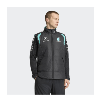 Mercedes AMG Petronas férfi mellény black F1 Team 2026