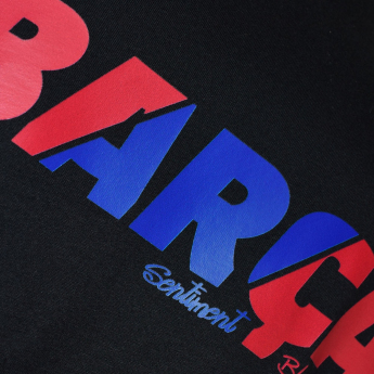 FC Barcelona férfi póló Sentiment black