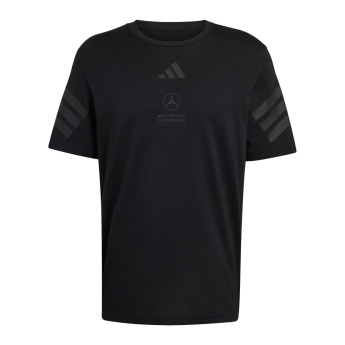 Mercedes AMG Petronas férfi póló Stealth black F1 Team 2026