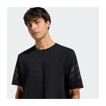 Mercedes AMG Petronas férfi póló Stealth black F1 Team 2026