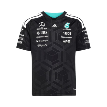 Mercedes AMG Petronas gyerek póló black official Teamline Replica F1 Team 2026