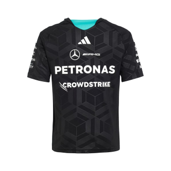 Mercedes AMG Petronas gyerek póló black official Teamline Replica F1 Team 2026