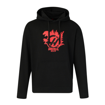 Haas F1 férfi kapucnis pulóver Godzilla black F1 Team 2026