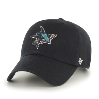 San Jose Sharks baseball sapka Clean Up Sajsha black