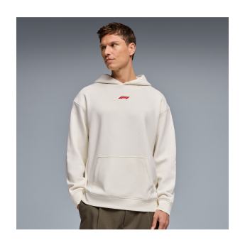 Forma 1 férfi kapucnis pulóver Racing Line white 2026