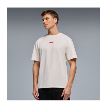 Forma 1 férfi póló Racing Line white 2026