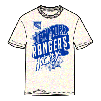 New York Rangers gyerek póló Action Comics Ss