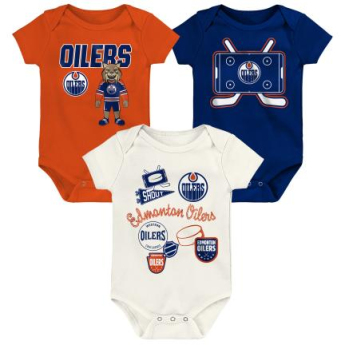 Edmonton Oilers rugdalózó Littlest Player 3Pk Creeper Se