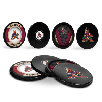 Arizona Coyotes korong Coaster Alternate Logo