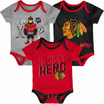Chicago Blackhawks rugdalózó 3 pcs Triple Clappers Creeper