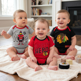 Chicago Blackhawks rugdalózó 3 pcs Triple Clappers Creeper