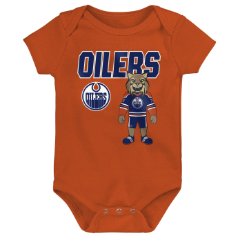 Edmonton Oilers rugdalózó Littlest Player 3Pk Creeper Se