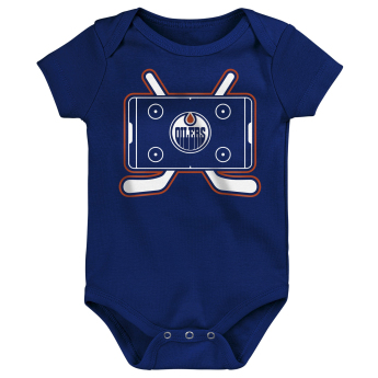 Edmonton Oilers rugdalózó Littlest Player 3Pk Creeper Se