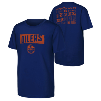 Edmonton Oilers gyerek póló Tale Of The Tape Ss