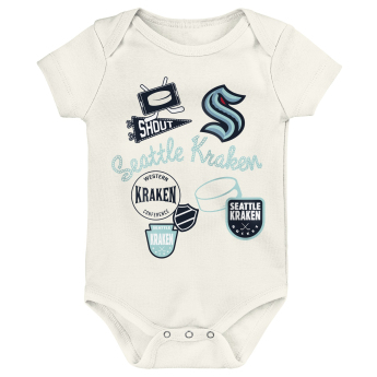 Seattle Kraken rugdalózó Littlest Player 3Pk Creeper Se