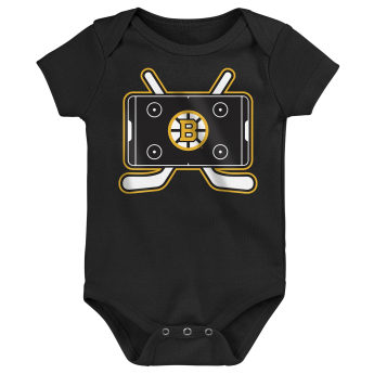 Boston Bruins rugdalózó Littlest Player 3Pk Creeper Se