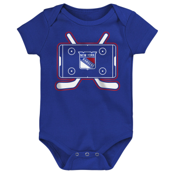 New York Rangers rugdalózó Littlest Player 3Pk Creeper Se