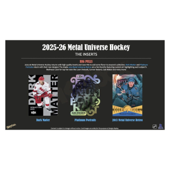 NHL dobozok NHL hokikártyák 2025-26 Upper Deck Skybox Metal Universe Blaster Box