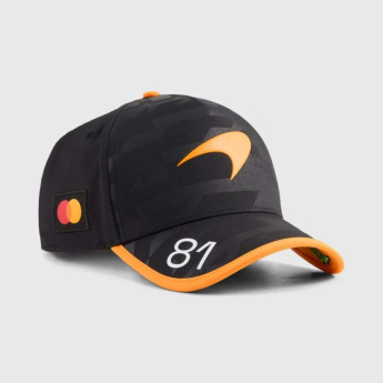 Mclaren Honda baseball sapka Oscar Piastri #81 Miami GP F1 Team 2026