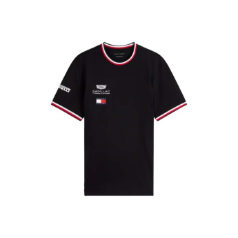 Cadillac F1 férfi póló official Teamline Replica black F1 Team 2026