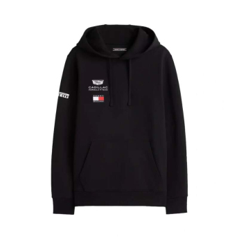 Cadillac F1 férfi kapucnis pulóver official Teamline Replica black F1 Team 2026
