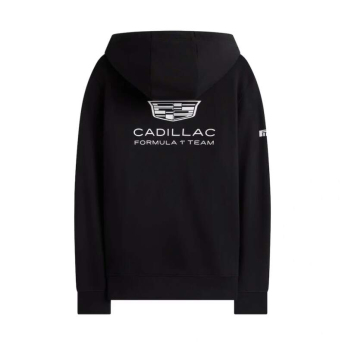Cadillac F1 férfi kapucnis pulóver official Teamline Replica black F1 Team 2026