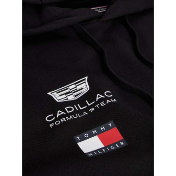 Cadillac F1 férfi kapucnis pulóver official Teamline Replica black F1 Team 2026